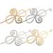 FRCOLOR 8 Sets Hairpin metal hair clips for women medium hair clips for women hair barrettes hair clips metal womens hair accessories tiaras for girls bun clips Miss alloy modeling tool - Buy Online on GoSupps.com