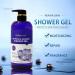 Collagen-Infused Refresh & Nourish Shower Gel (Lot of 3) - Lavender & Natural Extracts Paraben & Dye-Free for Cleansing & Firming - Buy Internationally - Buy Online on GoSupps.com