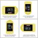 Buy PULOX PO-200 Solo Yellow Finger Pulse Oximeter - Accurate Pulse & Oxygen Saturation Measurement | International Shipping - Buy Online on GoSupps.com