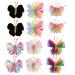 minkissy 6 Pairs Hair Accessories for Women Braids Girls Hair Barrettes Hair Jewelry for Braids Clips 90s Butterflies Hair Accessories Butterflies Hair Pin Hair Piece Miss Sweet Metal