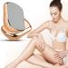 Crystal Hair Eraser Painless Hair Removal Silky Hair Eraser for Women and Men Fast and Easy Soft Smooth Silky Skin Magic Hair Removal Stone for Arms Legs BackAny Part (Gold)