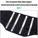 Back Bandage for Men & Women | Pain Relief Lower Back Support with 4 Struts & Self-Warming Cushion | Breathable Non-Slip Lumbar Belt (C XXL Black) - Buy Online on GoSupps.com