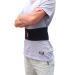 Exceart Waist Support Belt - Back Support Brace for Men Women & Kids | Relief from Back Pain - Breathable Lumbar Corset in Black - Buy Online on GoSupps.com