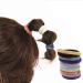 60 Pack Neutral Color Nylon Seamless Elastic Ponytail Holders - Women Hair Ties - Buy Online on GoSupps.com