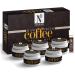 NutriGlow NATURAL'S Raw Irish Coffee Facial Kit For Deep Exfoliation Pore Cleanser Hydrate Skin Acne Treatment With Cocoa butter with Oatmeal 9.17 Oz - Buy Online on GoSupps.com