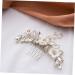 Ipetboom Bride Hair Comb Wedding Bride Hair Accessories Wedding Hair Accessories Wedding Hair Comb Bridal Hair Comb Flower Hair Side Comb Miss White Manual Metal Crystal Flower - Buy Online on GoSupps.com