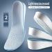 Memory Foam Invisible Height Increase Insoles - Breathable Orthopedic Shock Absorption Pads (EU43-44 A1.5cm) - Improve Comfort & Style - Buy Online on GoSupps.com