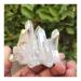 70grams Natural White Cluster Electroplating Titanium Coating Quartz Cluster StoneCrafts HOMEZHOU