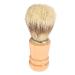Beard Shaving Brush for Soft Hair Wooden Handle Lightweight Residue Removal Suitable for Salon Home