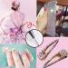 Nail Art Rhinestones Decorations Picking Pen Dotting Pen Nails Tweezer for Girls DIY Nail Art Designs Manicure Decoration Nail Rhinestones Picking Pen - Buy Online on GoSupps.com