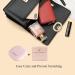 Tafezer Compact Makeup Mirror with 1x/10x Magnification and LED Light, 4inch (Pink) - Buy Online on GoSupps.com