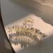 Houchu Vintage Geometric Hair Claw with Rhinestones and Shell Flower Design - White - Buy Online on GoSupps.com
