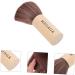 minkissy Record Cleaning Brush Face Makeup Foundation Makeup Make up Blending Highlighter Makeup Brush Face Wooden Handle Mix Miss Blush Brush - Buy Online on GoSupps.com