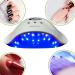 BARGAIN4ALL LED UV Nail Dryer lamp with 3-Timer Auto Sensor | Nail Polish Lamp - Gel Nail Polish Curing Dryer for Home and Salon - for Drying Nail Art Gel Nail Polish Faster - Buy Online on GoSupps.com
