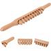 Homsfou Foot Massage Roller - Wooden Waden Roller Stick & Body Massage Tool for Relaxation | International Shipping Available - Buy Online on GoSupps.com