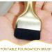 minkissy Makeup Brush Foundation Brush Small Foundation Brush Portable Foundation Brush for Women Golden - Buy Online on GoSupps.com