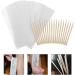 CLISPEED Bandes de Cire D pilatoires Jetables pour Femmes 88mm Ensemble 100 Bandes en Tissu Non Tiss 100 B tonnets en Bois pour pilation Visage Bras et Jambes Usage Hygi nique - Buy Online on GoSupps.com