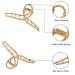 5 Slipproof Metal Hair Clips for Thick & Thin Hair - Stylish Claw Clips for Women - Buy Online on GoSupps.com