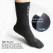 Neoprene Water Fin Sock 3MM | Thermal Beach Sock for Men and Women | Anti-Slip Flexible Design for Diving, Snorkeling, Surfing, and More | Black - Medium - Buy Online on GoSupps.com