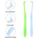 Shop Sibba Fragrant Toothbrush Set - 2 Soft Tuft Orthodontic Brushes in Blue & Green for Detail Cleaning - International Shipping Available! - Buy Online on GoSupps.com