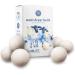 Organic Woolzies Dryer Balls + Still Breeze Essential Oil Combo | XL Laundry Balls for Natural Fabric Softening - Buy Online on GoSupps.com