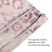 Pastel Pink Leopard Print Wet Dry Bags Set - Waterproof Reusable Diaper Bag for Travel & Beach - 2pcs - Buy Online on GoSupps.com