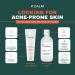 PALM Clear Deep Pore Vegan Foam Cleanser 5 Oz - Gentle AHA BHA Formula for Oily, Dry, Sensitive, Acne-Prone Skin - Plant-based, Sebum Control, Blackhead Remover - Pore Tightening - Buy Online on GoSupps.com