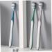 Buy Hapinary 8ct Toothbrush Set - Reduce Tooth Spots Travel-Friendly Durable Plastic Manual Household Cleaning - Buy Online on GoSupps.com