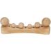 Psoas Muscle Release Tool - 6 Massage Heads Trigger Point Wood Therapy Massager for Relaxation - Buy Online on GoSupps.com