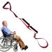 Leg Lifter - Adjustable Thigh Lifter Leg Strap Auxiliary Leg Lift Walking Trainer for Hemiplegia Stroke Adults Elderly Proidl