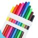 Calakono Baking Writing Pens Supplies Rainbow Dust Edible Markers Set Double-head Edible Markers 10-color Edible Pens with Edible and Safe Materials for Baking Decorating Pastries