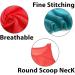 12 Pc Team Pinnies Set - Nylon Mesh Vests for Youth - Basketball, Football, Soccer Practice Jerseys - Red & Light Blue - Buy Online on GoSupps.com