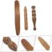Buy SEWACC 3-Piece Hand Massage Tool Set | Wooden Acupuncture & Massage Devices | Home Wellness Tools for Relaxation - Buy Online on GoSupps.com