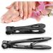 Safe and Reliable Nail Clipper Nail Cutter for Home Manicure Store (Black) - Buy Online on GoSupps.com