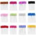 50Pcs New Crystal Rhinestone Handle Makeup Disposable Eyebrow Applicator Eyelash Brush Mascara Spiral Wands Lash Curling Comb(yellow) - Buy Online on GoSupps.com