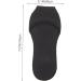 Healeved Metatarsal Cushion Socks - 2 Pairs Washable Non-Slip Toe Covers Orthotic Wear-Resistant Pads Comfortable Foot Support 18x8cm - Buy Online on GoSupps.com