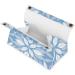 Tissue Box Cover Tissue Box Holder Overlapping White Petals Print Tissue Holder Travel Tissue Packs Facial Paper Holder Decorative Holder - Buy Online on GoSupps.com