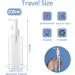 Apstaqeoo 3Pcs 200ML Empty Lotion Dispenser Refillable Clear Plastic Oval Travel Bottles Makeup Cosmetic Flat Container Dispenser with Pump Head for Gel Cream Shampoo Massage Cleansing Oil 3pcs X 200ml - Buy Online on GoSupps.com