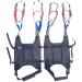 Yubing lifting belt for medical patients padded lifting vest protects chest and back support medium 330 capacity (black) (black)