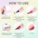 Shelloloh 10R Gel Nail Polish Set - 10 Nude Pink Red Glitter Colors | Spring Summer Gel Nail Kit for Manicure & Nail Art | Soak Off UV LED, 7ml Bottles - Buy Online on GoSupps.com