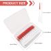 Skhaovs 230-Piece Double-Sided Soft Silicone Interdental Brushes & Toothpicks for Effective Tooth Cleaning - Light Red - Buy Online on GoSupps.com