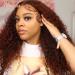 Nadula 10A Brazilian Reddish Brown Jerry Curly Lace Front Wig 24inch - Buy Online on GoSupps.com