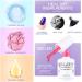 Gellen Gel Nail Polish Kit - Blue Peach Light Pink White Soak Off Art Design Set - Salon Quality UV LED Cured Manicure - Buy Online on GoSupps.com