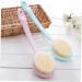 Healeved 2pcs Back Shower Brush Set - Bath Body Scrubber for Exfoliation and Relaxation - Buy Online on GoSupps.com