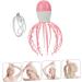 Healeved Scalp Massager Tool | Klauenkopf Massage Brush - Electric Baby Octopus Pink | T Shampoo Massage Claw for Ultimate Relaxation & Care - Buy Online on GoSupps.com