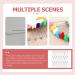 iplusmile 500 Pcs Plastic Safety Pin with Locking Diaper Head - White Steel Pins for Baby Clothing and Diapers - Buy Online on GoSupps.com