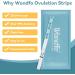 Wondfo Ovulation Test Strips 25 Pack Ovulation Predictor Kit with Urine Cups to Know Your Most Fertile Days 5MM Width - Buy Online on GoSupps.com