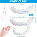 Brightviee Temporary Cosmetic Teeth Veneers for Men & Women | Instant Dental Makeover & Whitening with Tweezers - Buy Online on GoSupps.com
