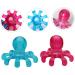 Buy Frcolor 4-Piece Gold-Shell Head Massage Tool Set | Portable Hair Care Accessories for Scalp Relief - Buy Online on GoSupps.com