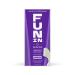Fun In by Sun In Temporary Hair Color Purple - Easy Brush Applicator Washes Out in One Shampoo Gluten-Free Paraben-Free Alcohol-Free Cruelty-Free
